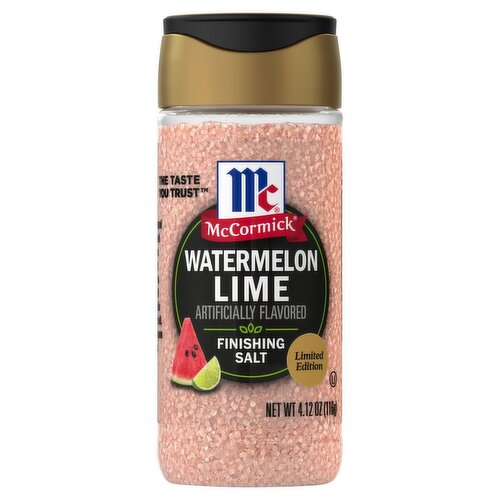 McCormick Watermelon Lime Finishing Salt Limited Edition, 4.12 oz