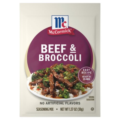 McCormick Beef & Broccoli Seasoning Mix, 1.37 oz