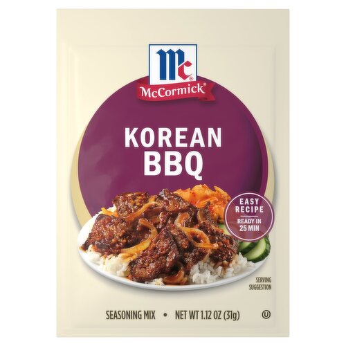 McCormick Korean BBQ Seasoning Mix, 1.12 oz