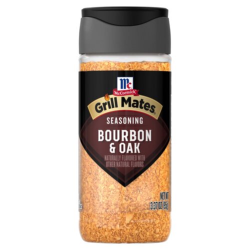 McCormick Grill Mates Bourbon & Oak Seasoning, 3.37 oz