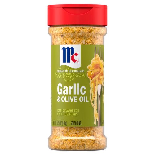 McCormick Garlic & Olive Oil Seasoning, 5.25 oz
