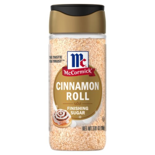 McCormick Cinnamon Roll Finishing Sugar, 3.81 oz