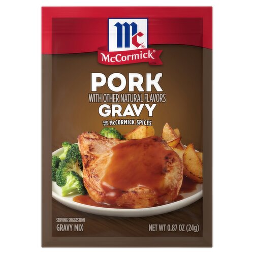 McCormick Pork Gravy Mix, 0.87 oz