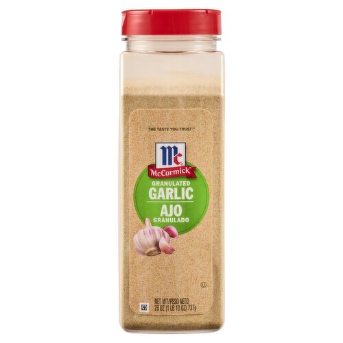 McCormick Granulated Garlic, 26 oz