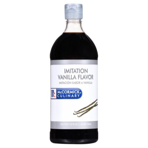 McCormick Culinary Imitation Vanilla Flavor, 32 fl oz