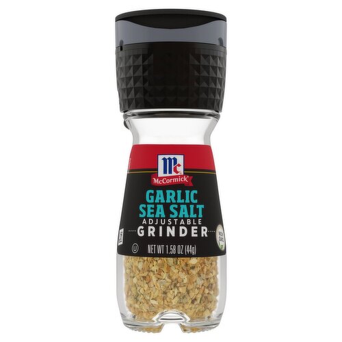 McCormick Garlic Sea Salt Grinder, 1.58 oz