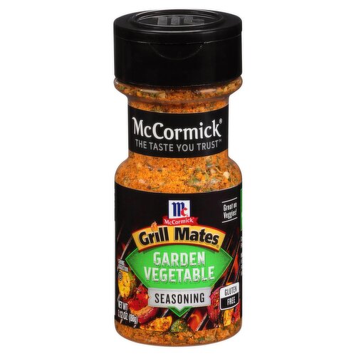 McCormick Grill Mates Garden Vegetable Seasoning, 3.12 oz