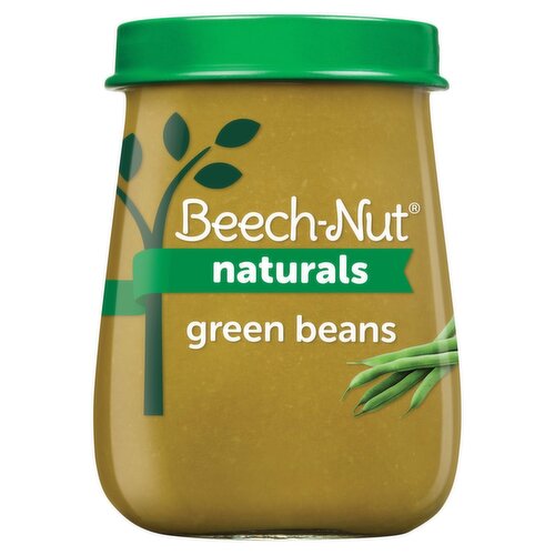 Beech-Nut Naturals Green Beans Baby Food, Stage 1 4 Months, 4 oz