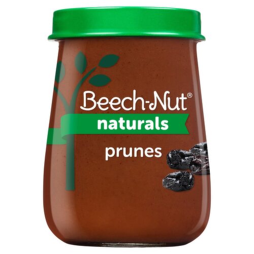 Beech-Nut Naturals Prunes Baby Food, Stage 1, 4 Months+, 4 oz