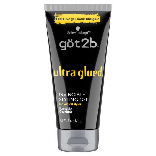 Schwarzkopf Göt2b Ultra Glued Invincible Styling Gel, 6 oz