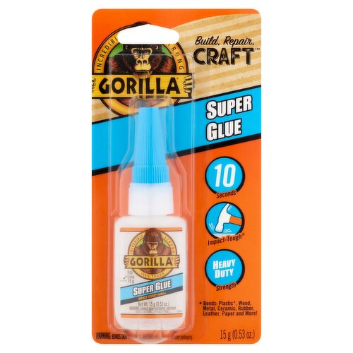 Gorilla Super Glue, 0.53 oz