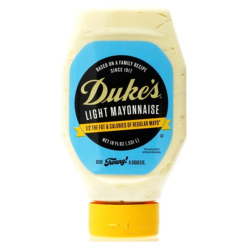 Duke's Light Mayonnaise, 18 fl oz