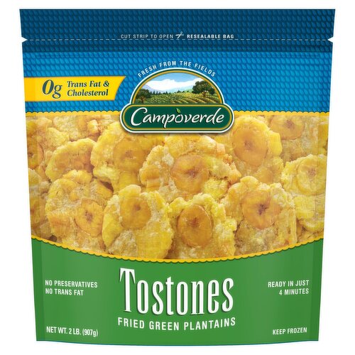 Campoverde Tostones Fried Green Plantains, 2 lb