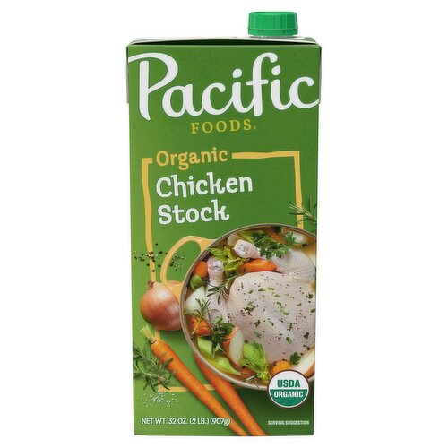 Pacific Foods Organic Chicken Stock, 32 oz