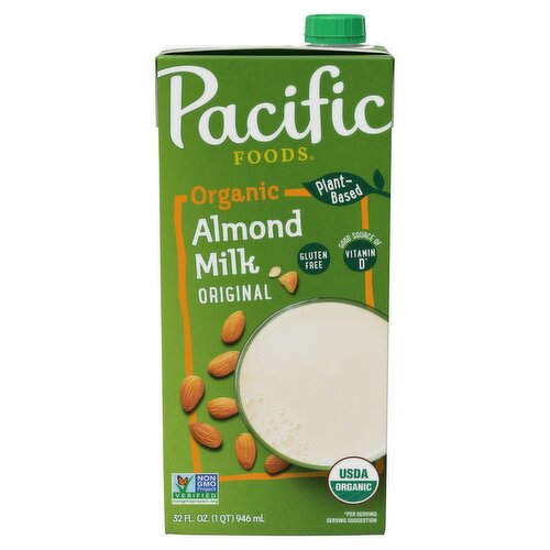 Pacific Foods Original Organic Almond Milk, 32 fl oz