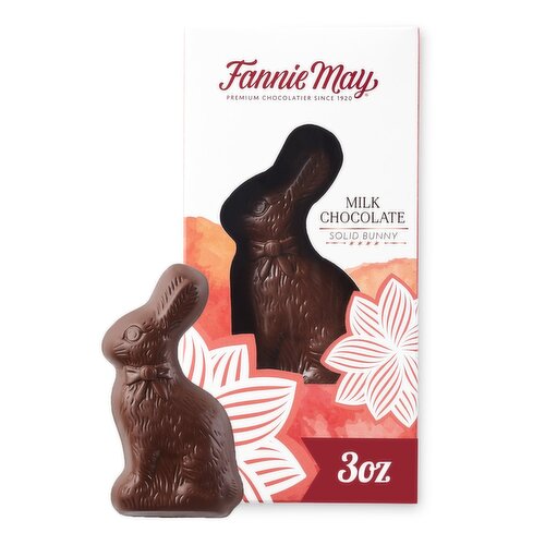 Fannie May Solid Bunny Milk Chocolate, 3 oz