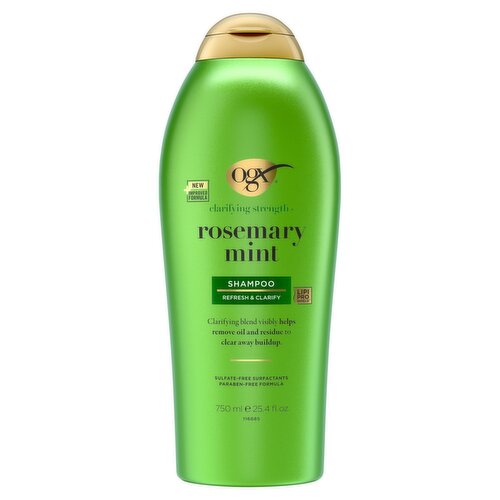 Ogx Clarifying Strength + Rosemary Mint Shampoo, 25.4 fl oz