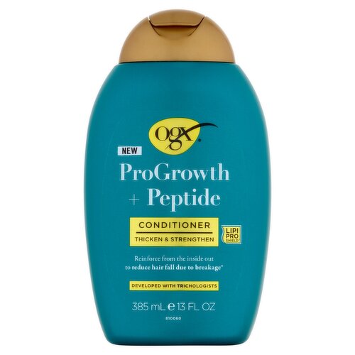 Ogx Progrowth + Peptide Thicken & Strengthen Conditioner, 13 fl oz
