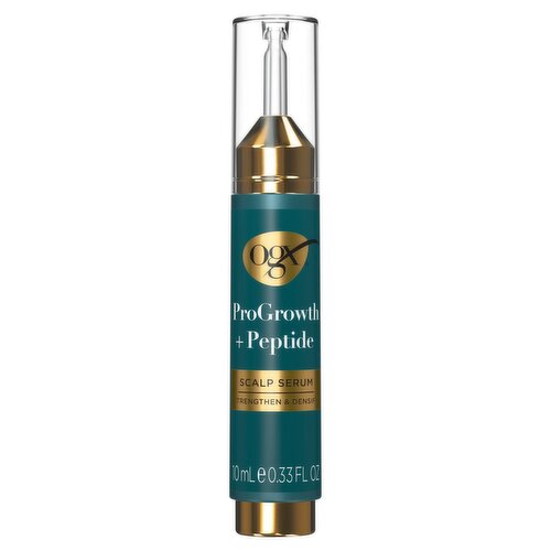 Ogx ProGrowth + Peptide Scalp Serum, 0.33 fl oz