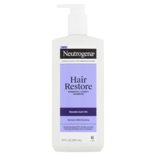 Neutrogena Hair Restore Strength + Purity Shampoo, 13 fl oz