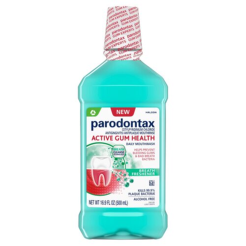 Parodontax Active Gum Health Breath Freshener Daily Mouthwash, 16.9 fl oz