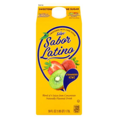 Ssips Sabor Latino Strawberry Kiwi Drink, 59 fl oz