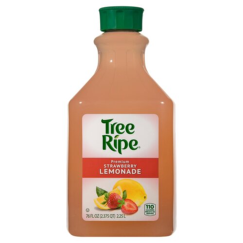 Tree Ripe Premium Strawberry Lemonade, 76 fl oz