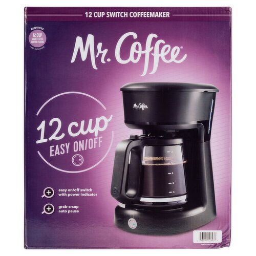 Mr. Coffee 12 Cup Switch Coffeemaker