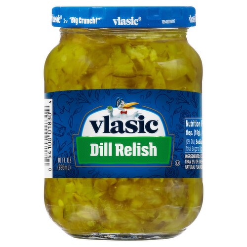 Vlasic Dill Relish, 10 fl oz