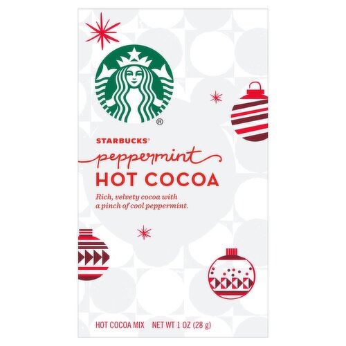 Starbucks Peppermint Hot Cocoa Mix, 1 oz