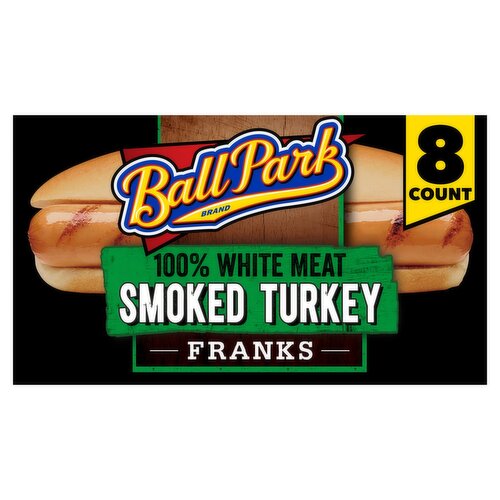 Ball Park White Meat Smoked Turkey Franks, 14 oz