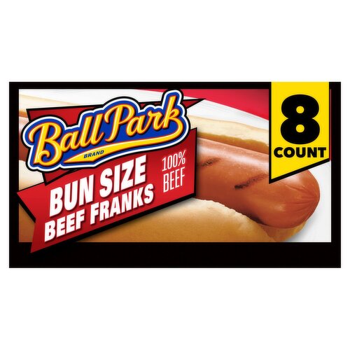 Ball Park Bun Size Beef Franks, 15 oz