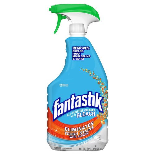 Fantastik All Purpose Cleaner with Bleach, 32 fl oz