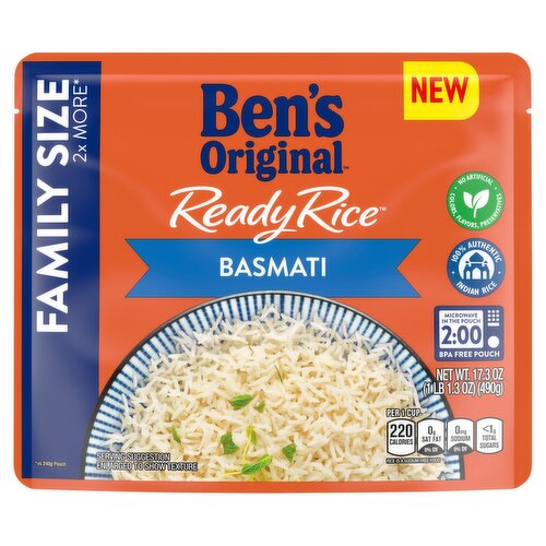 Ben's Original Ready Rice Basmati Rice Family Size, 17.3 oz