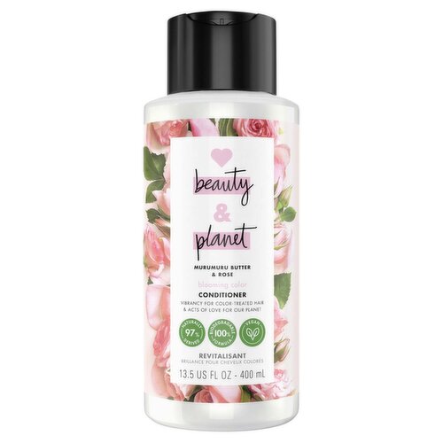 Love Beauty And Planet Blooming Color Murumuru Butter & Rose Conditioner, 13.5 fl oz