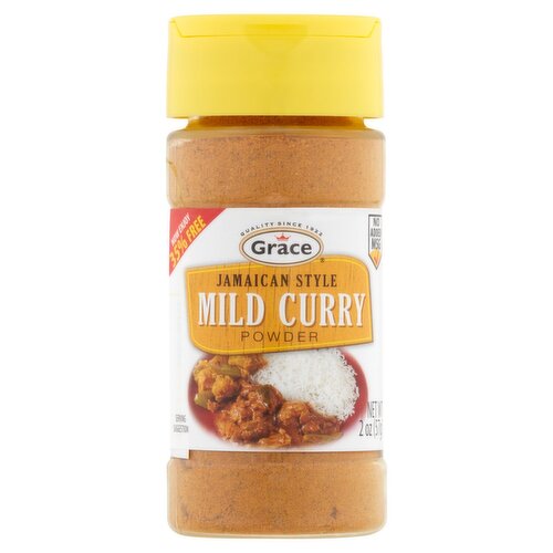 Grace Jamaican Style Mild Curry Powder, 2 oz