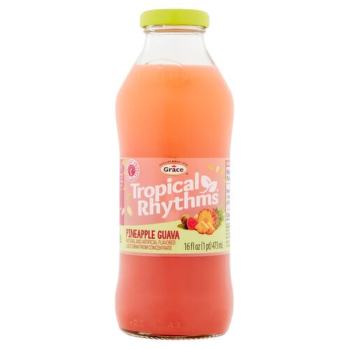 Grace Tropical Rhythms Pineapple Guava Juice Drink, 16 fl oz