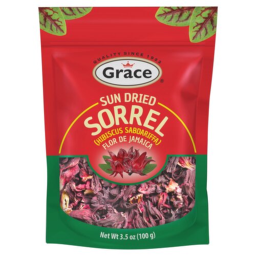 Grace Sun Dried Sorrel, 3.5 oz