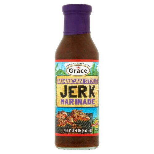 Grace Jamaican Style Jerk Marinade, 11.8 fl oz