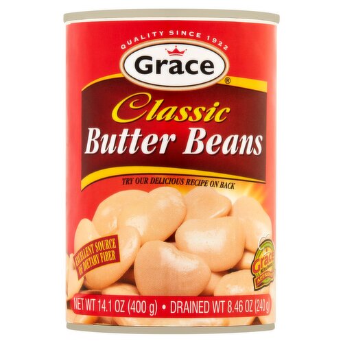 Grace Classic Butter Beans, 14.1 oz