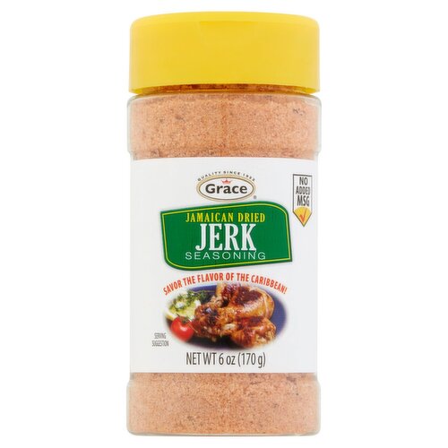 Grace Jamaican Dried Jerk Seasoning, 6 oz