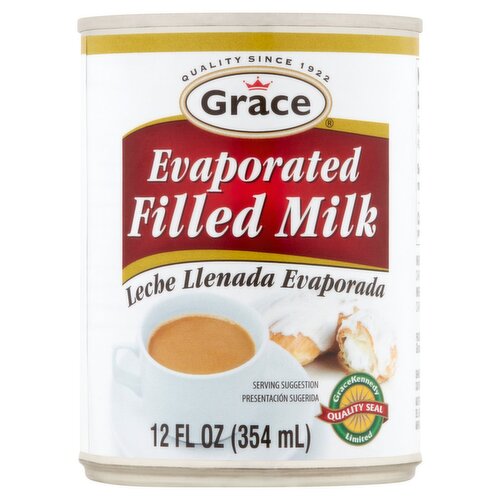 Grace Evaporated Filled Milk, 12 fl oz