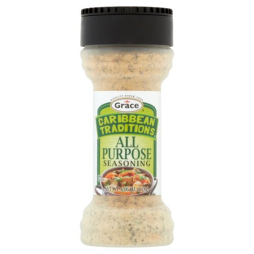 Grace Caribbean Traditions All Purpose Seasoning, 4.16 oz