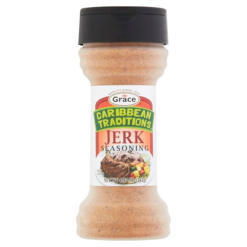 Grace Caribbean Traditions Jerk Seasoning, 4.97 oz