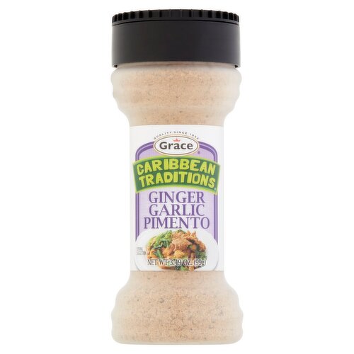 Grace Caribbean Traditions Ginger Garlic Pimento, 3.49 oz