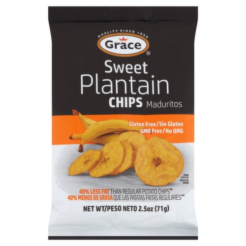 Grace Maduritos Sweet Plantain Chips, 2.5 oz