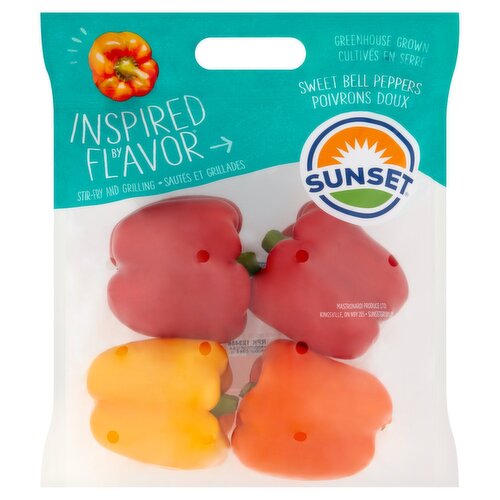 Sunset® Mixed Bell Peppers 4ct