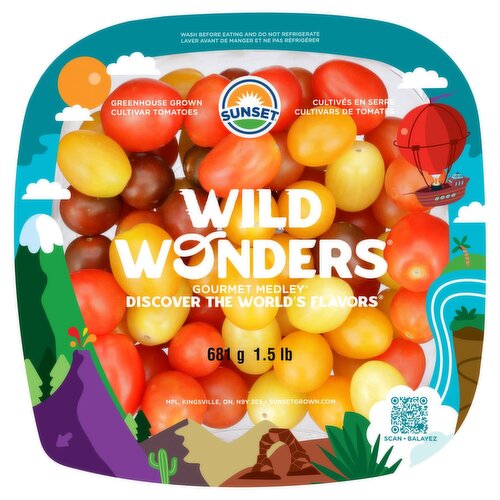 Sunset Wild Wonders Gourmet Medley Cultivar Tomatoes, 1.5 lb