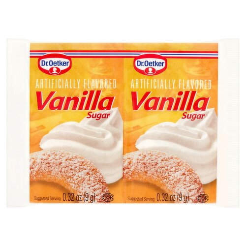 Dr. Oetker Vanilla Sugar, 0.32 oz, 6 count