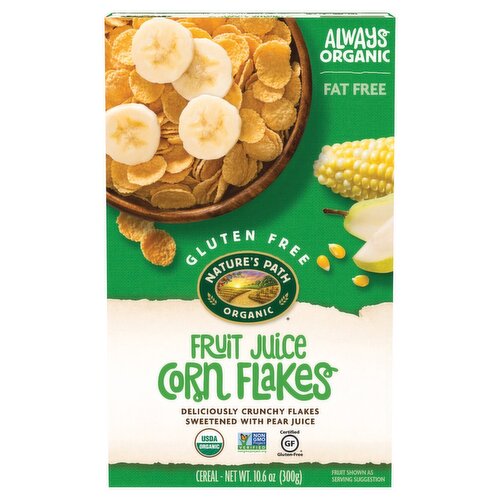 Nature's Path Fruit Juice Corn Flakes Cereal, 10.6 oz